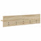 vidaXL Wall-Mounted Coat Rack with Shelf Sonoma oak 80 x 10.5 x 18 cm