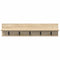vidaXL Wall-Mounted Coat Rack with Shelf Sonoma oak 80 x 10.5 x 18 cm