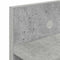 vidaXL Wall-Mounted Coat Rack Concrete grey 80 x 10.5 x 18 cm