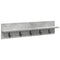vidaXL Wall-Mounted Coat Rack Concrete grey 80 x 10.5 x 18 cm