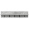 vidaXL Wall-Mounted Coat Rack Concrete grey 80 x 10.5 x 18 cm