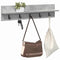 vidaXL Wall-Mounted Coat Rack Concrete grey 80 x 10.5 x 18 cm