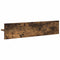 vidaXL Wall-Mounted Coat Rack with Shelf Smoked oak 80 x 10.5 x 18 cm