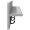 vidaXL Wall-Mounted Coat Rack with Shelf Grey sonoma 80 x 10.5 x 18 cm