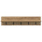 vidaXL Wall-Mounted Coat Rack with Shelf Artisan oak 80 x 10.5 x 18 cm