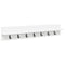 vidaXL Wall-Mounted Coat Rack White 100 x 10.5 x 18 cm Engineered wood