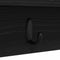 vidaXL Wall-Mounted Coat Rack with Shelf Black oak 100 x 10.5 x 18 cm