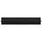 vidaXL Wall-Mounted Coat Rack with Shelf Black oak 100 x 10.5 x 18 cm