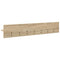 vidaXL Wall-Mounted Coat Rack with Shelf Sonoma oak 100 x 10.5 x 18 cm
