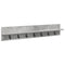 vidaXL Wall-Mounted Coat Rack Concrete grey 100 x 10.5 x 18 cm
