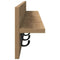 vidaXL Wall-Mounted Coat Rack Artisan oak 100 x 10.5 x 18 cm