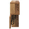 vidaXL Wall-Mounted Coat Rack with Shelf Wall-mounted with Storage Old wood Engineered wood