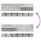 vidaXL Wall-Mounted Coat Rack with Shelf Concrete grey Engineered wood