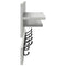 vidaXL Wall-Mounted Coat Rack with Shelf Concrete grey Engineered wood