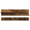 vidaXL Wall-Mounted Coat Rack with Shelf Wall-mounted with Storage Smoked oak Engineered wood