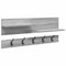 vidaXL Wall-Mounted Coat Rack with Shelf Wall-mounted with Storage Grey sonoma Engineered wood