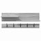 vidaXL Wall-Mounted Coat Rack with Shelf Wall-mounted with Storage Grey sonoma Engineered wood
