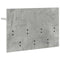 vidaXL Wall-Mounted Coat Rack with Shelf Concrete grey 60 x 40 x 12 cm