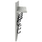 vidaXL Wall-Mounted Coat Rack with Shelf Concrete grey 60 x 40 x 12 cm