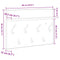 vidaXL Wall-Mounted Coat Rack with Shelf Concrete grey 60 x 40 x 12 cm