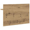 vidaXL Wall-Mounted Coat Rack with Shelf Wall-mounted with Storage Artisan oak 60 x 40 x 12 cm