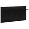 vidaXL Wall-Mounted Coat Rack with Shelf Wall-mounted with Storage Black oak 80 x 40 x 12 cm