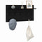 vidaXL Wall-Mounted Coat Rack with Shelf Wall-mounted with Storage Black oak 80 x 40 x 12 cm