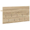 vidaXL Wall-Mounted Coat Rack with Shelf Wall-mounted with Storage Sonoma oak 80 x 40 x 12 cm