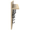 vidaXL Wall-Mounted Coat Rack with Shelf Wall-mounted with Storage Sonoma oak 80 x 40 x 12 cm