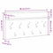 vidaXL Wall-Mounted Coat Rack with Shelf Wall-mounted with Storage Smoked oak 80 x 40 x 12 cm