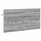 vidaXL Wall-Mounted Coat Rack with Shelf Wall-mounted with Storage Grey sonoma 80 x 40 x 12 cm