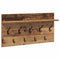 vidaXL Wall-Mounted Coat Rack Old wood 80 x 40 x 12 cm Engineered wood