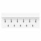 vidaXL Wall-Mounted Coat Rack White 100 x 40 x 12 cm Engineered wood