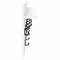 vidaXL Wall-Mounted Coat Rack White 100 x 40 x 12 cm Engineered wood