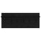 vidaXL Wall-Mounted Coat Rack with Shelf Wall-mounted with Storage Black oak 100 x 40 x 12 cm
