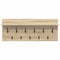 vidaXL Wall-Mounted Coat Rack with Shelf Wall-mounted with Storage Sonoma oak 100 x 40 x 12 cm