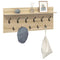 vidaXL Wall-Mounted Coat Rack with Shelf Wall-mounted with Storage Sonoma oak 100 x 40 x 12 cm