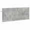 vidaXL Wall-Mounted Coat Rack Concrete grey 100 x 40 x 12 cm