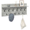 vidaXL Wall-Mounted Coat Rack Concrete grey 100 x 40 x 12 cm