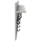 vidaXL Wall-Mounted Coat Rack Concrete grey 100 x 40 x 12 cm