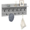 vidaXL Wall-Mounted Coat Rack with Shelf Grey sonoma 100 x 40 x 12 cm