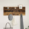 vidaXL Wall-Mounted Coat Rack with Shelf Wall-mounted with Storage Old wood 100 x 40 x 12 cm
