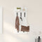 vidaXL Wall-Mounted Coat Rack White 90 x 40 x 12 cm Engineered wood