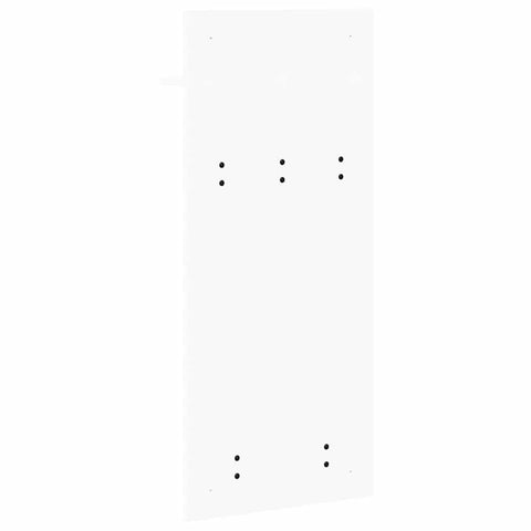 vidaXL Wall-Mounted Coat Rack White 90 x 40 x 12 cm Engineered wood
