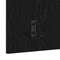 vidaXL Wall-Mounted Coat Rack with Shelf Wall-mounted Black oak 90 x 40 x 12 cm