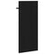 vidaXL Wall-Mounted Coat Rack with Shelf Wall-mounted Black oak 90 x 40 x 12 cm