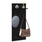 vidaXL Wall-Mounted Coat Rack with Shelf Wall-mounted Black oak 90 x 40 x 12 cm