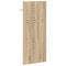 vidaXL Wall-Mounted Coat Rack with Shelf Wall-mounted Sonoma oak 90 x 40 x 12 cm