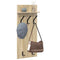 vidaXL Wall-Mounted Coat Rack with Shelf Wall-mounted Sonoma oak 90 x 40 x 12 cm