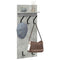 vidaXL Wall-Mounted Coat Rack with Shelf Concrete grey 90 x 40 x 12 cm